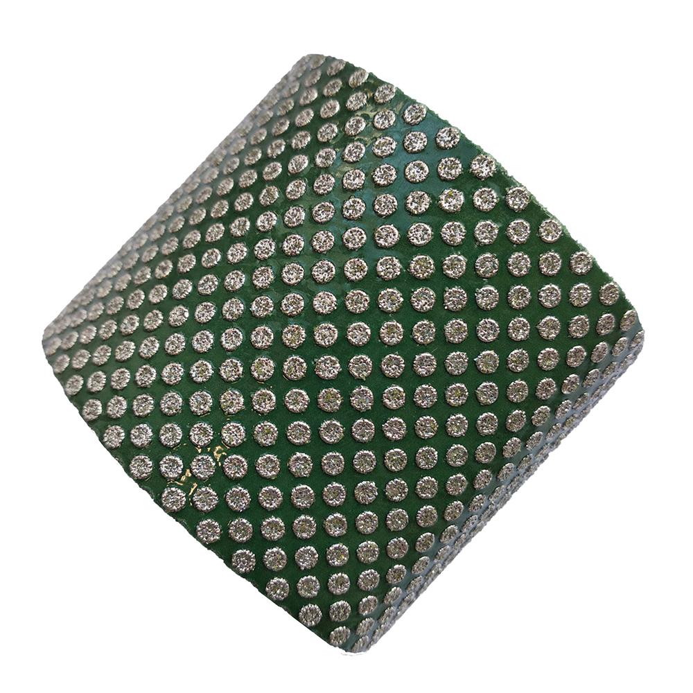 Лента из алмазной наждачной бумаги Ø 52, h-42 мм, 60 (зеленая, металл)
