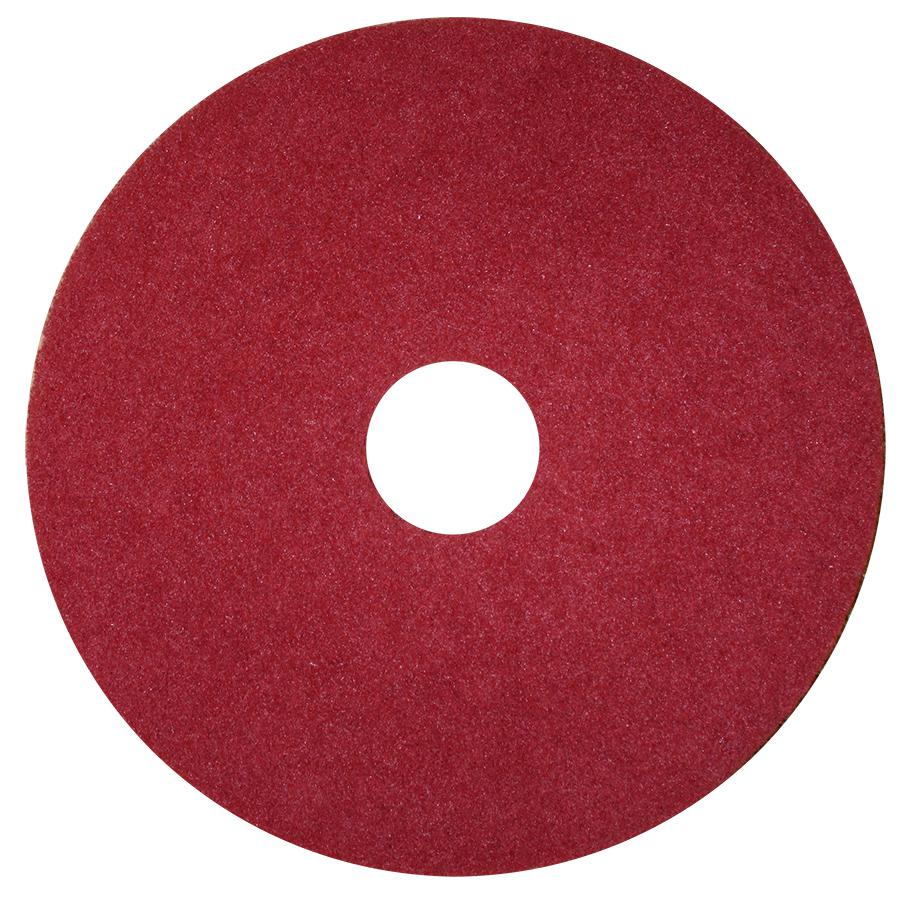 Полиэстровый ПЭД (пад) круглый FIBRATESCO Ø 430 мм (17ʺ), красный