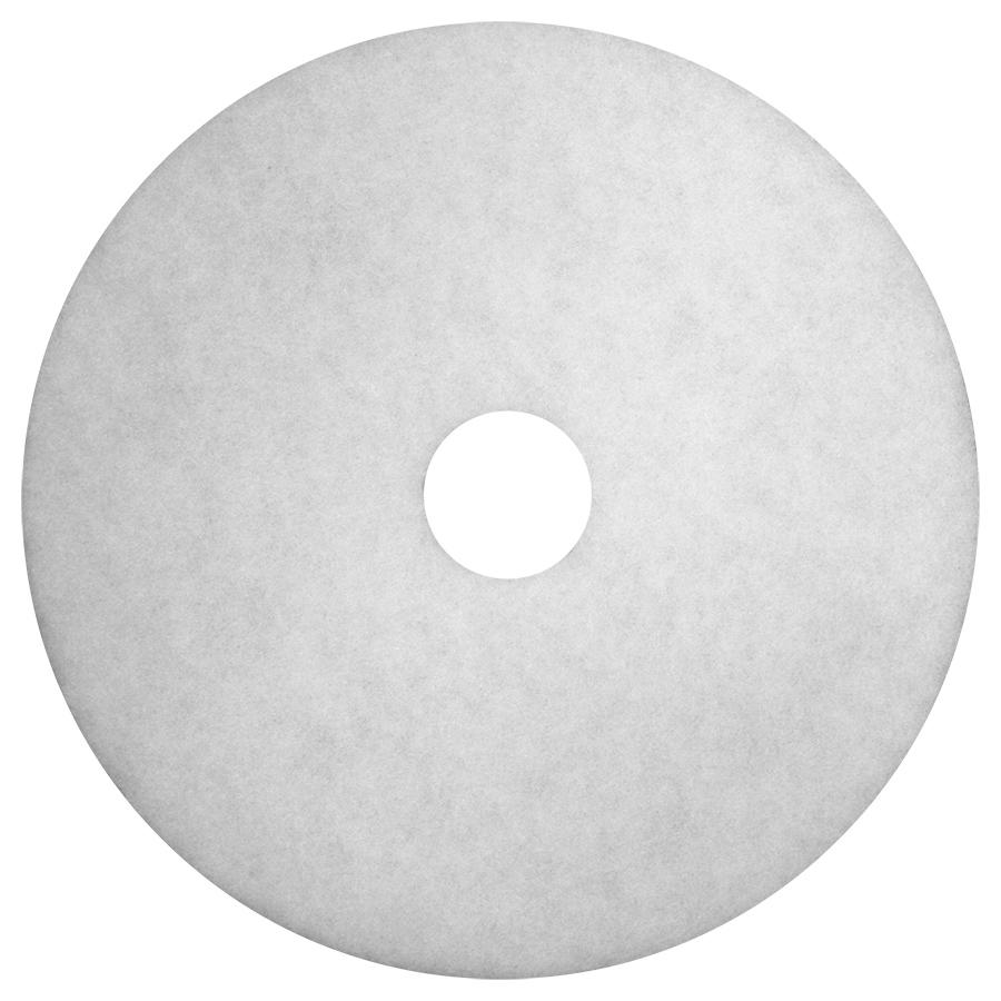 Полиэстровый ПЭД (пад) круглый FIBRATESCO Ø 430 мм (17ʺ), белый