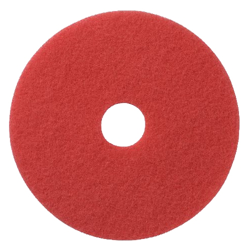 Полиэстровый ПЭД (пад) круглый 3M Ø 430 мм (17ʺ), красный