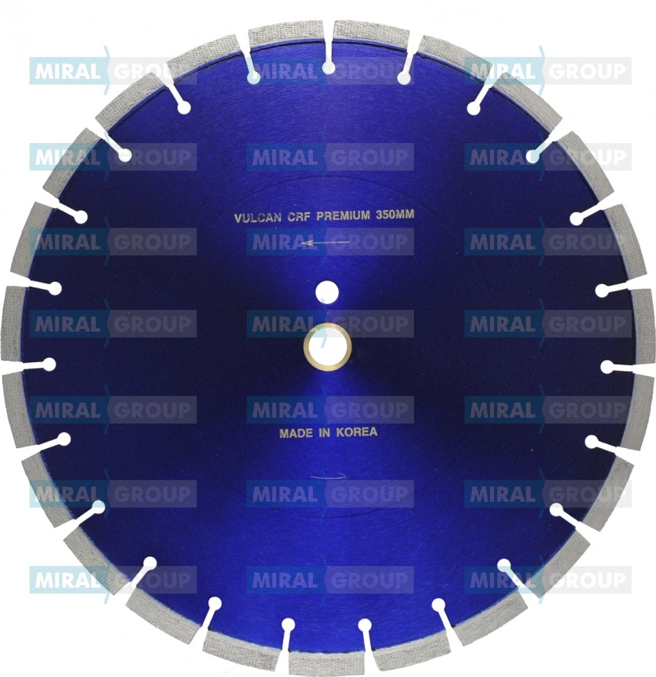 Алмазные диски 350 по бетону и железобетону для стенорезных машин Vulcan