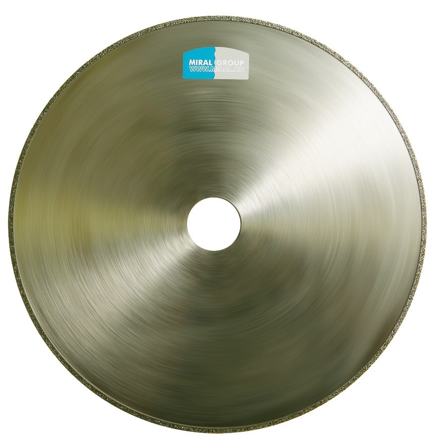 Алмазный круг гальванический 300 мм со сплошной кромкой (EPCB) по мрамору