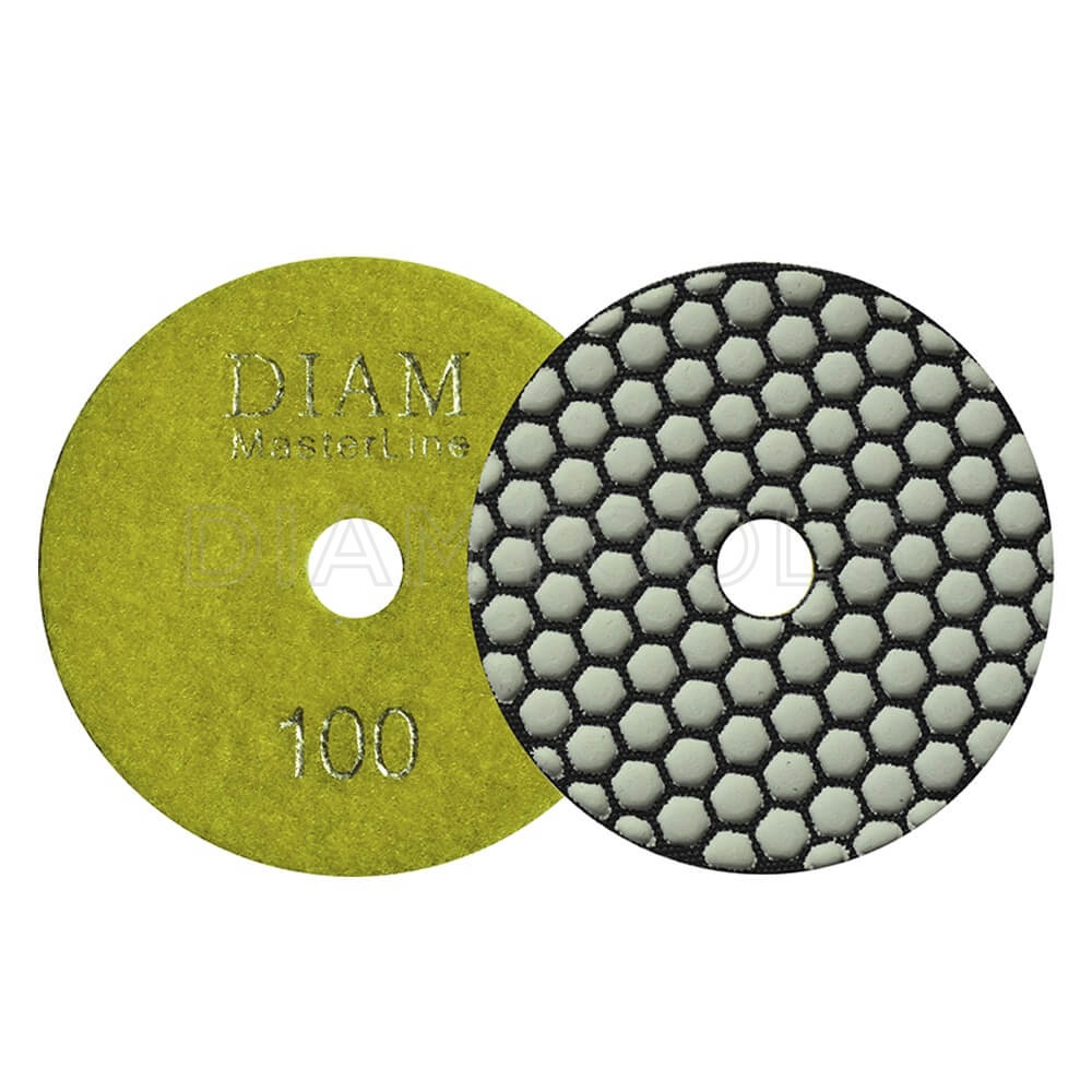 Алмазный гибкий шлифовальный круг DIAM MasterLine №100 сухая полировка  000566