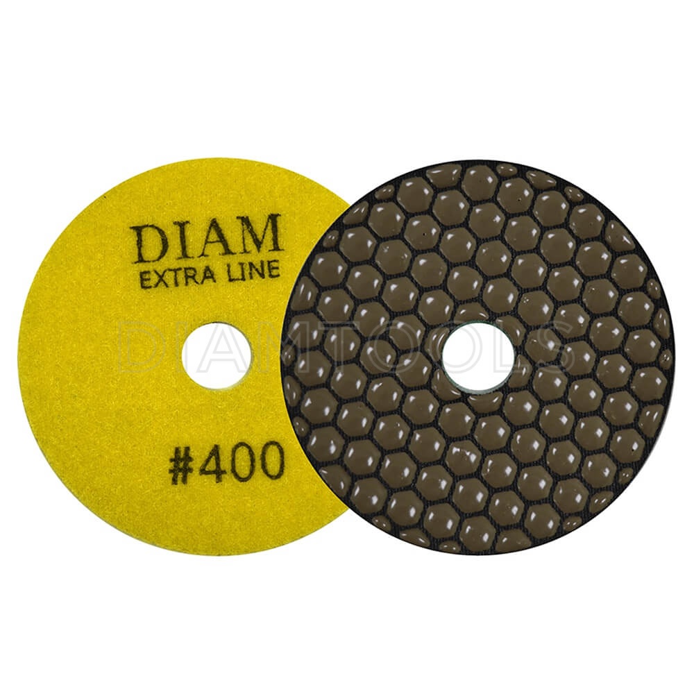 Алмазный гибкий шлифовальный круг DIAM ExtraLine №400 сухая полировка 000522