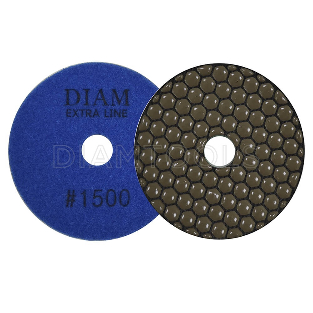 Алмазный гибкий шлифовальный круг DIAM ExtraLine №1500 сухая полировка 000524