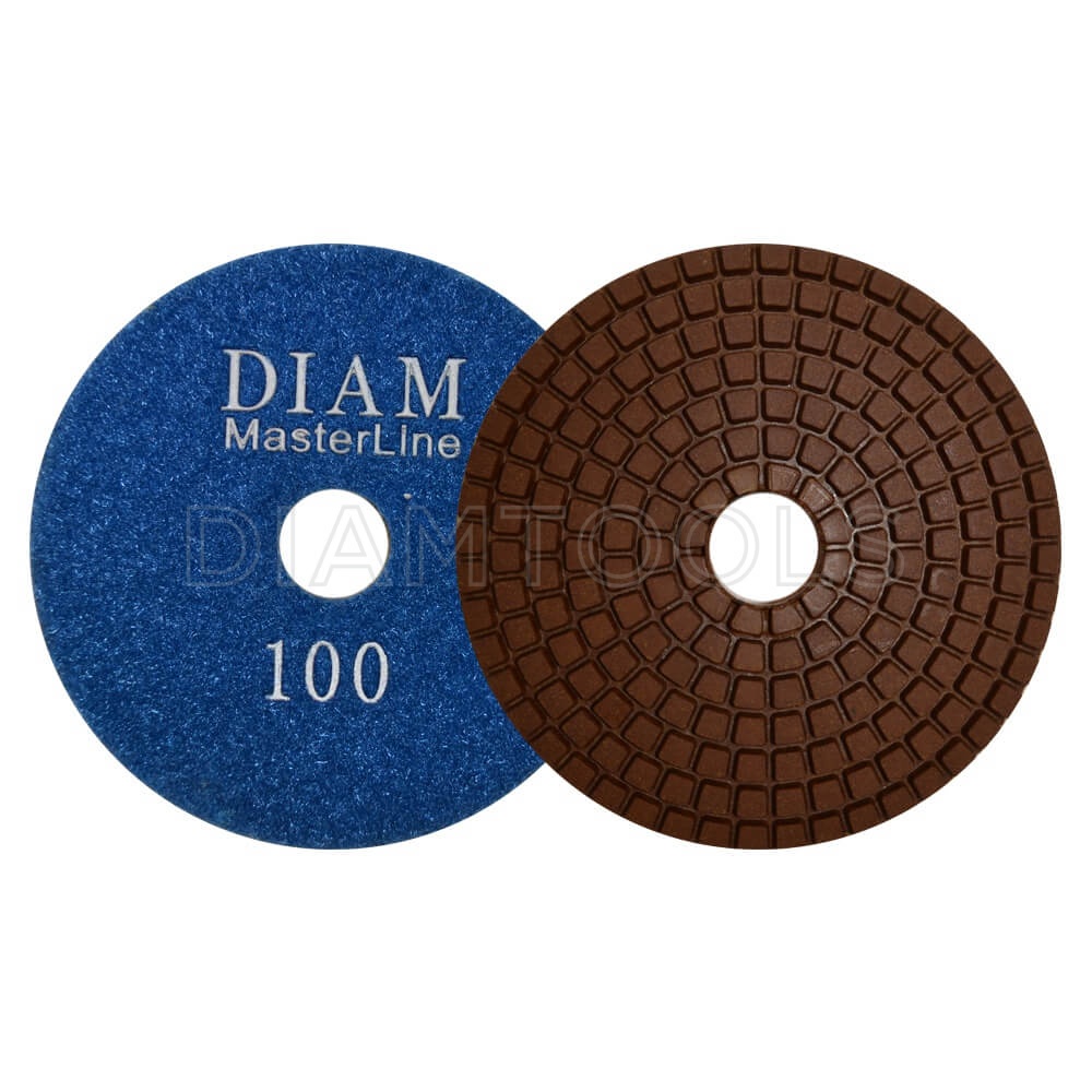 Алмазный гибкий шлифовальный круг DIAM MASTERLINE WET №100 мокрая полировка 000575