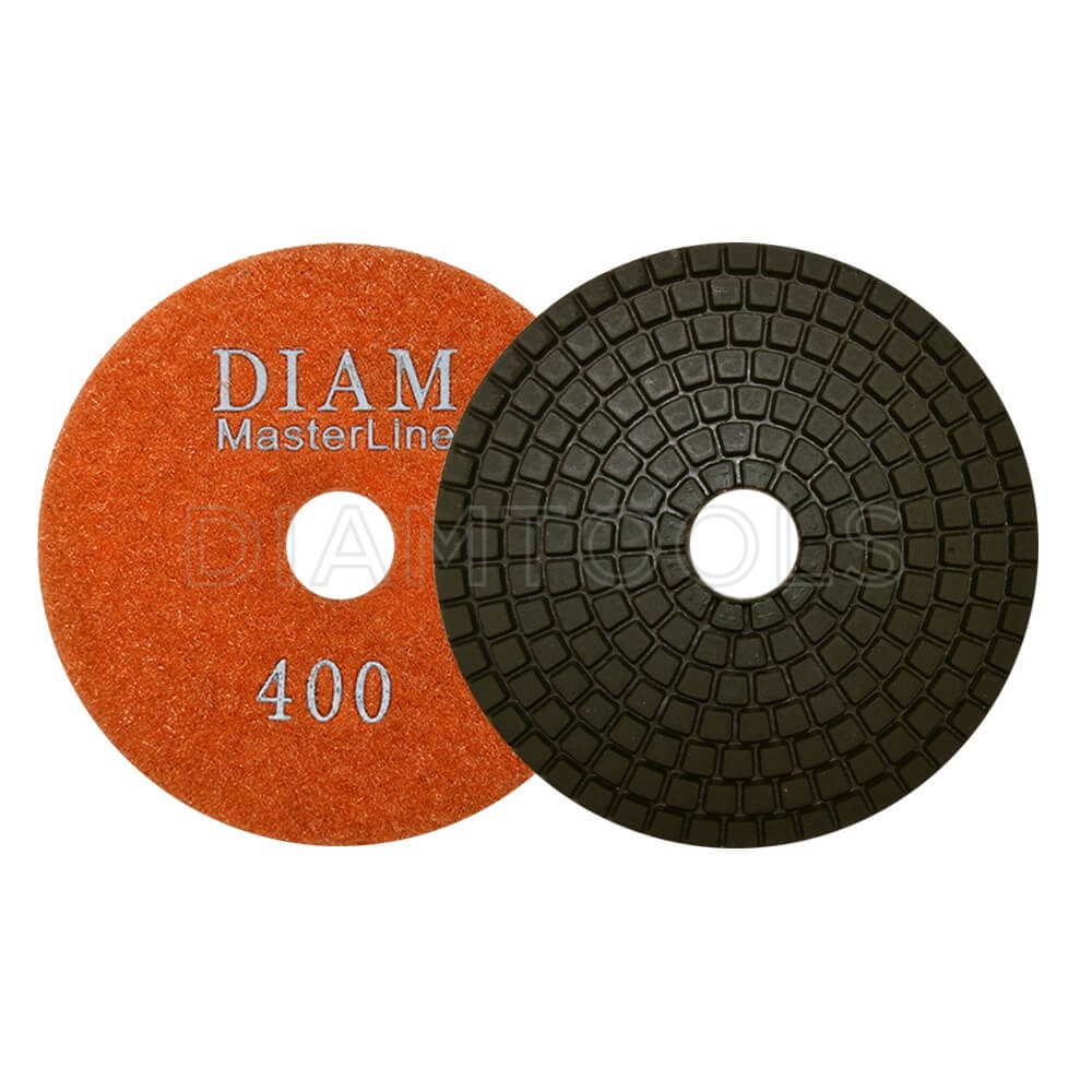 Алмазный гибкий шлифовальный круг DIAM MASTERLINE WET №400 мокрая полировка 000577