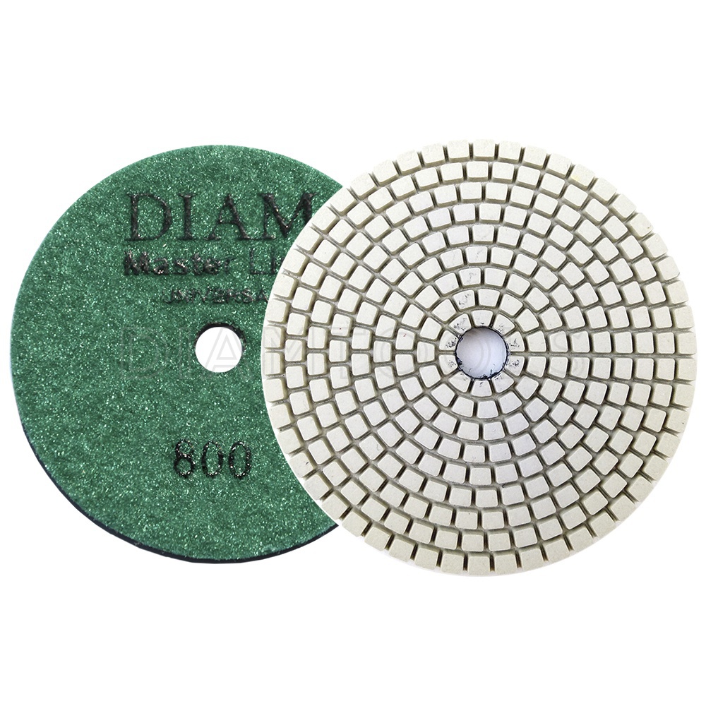Алмазный гибкий шлифовальный круг DIAM Master Line Universal #800 мокрая, сухая полировка 000627