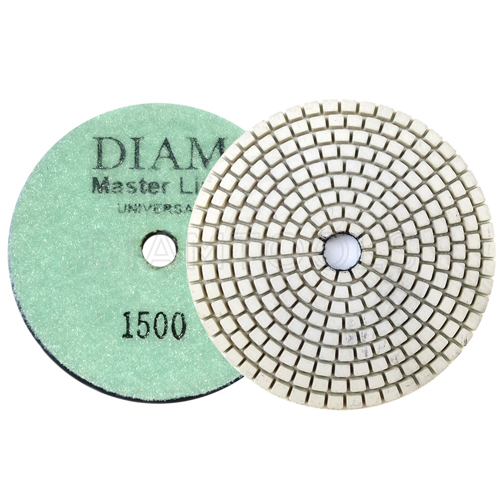 Алмазный гибкий шлифовальный круг DIAM Master Line Universal #1500 мокрая, сухая полировка 000628