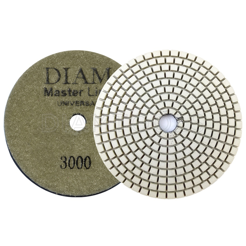 Алмазный гибкий шлифовальный круг DIAM Master Line Universal #3000 мокрая, сухая полировка 000629