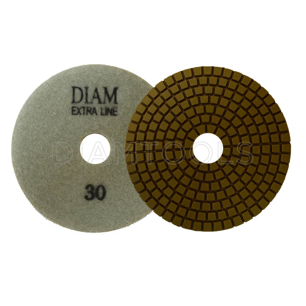 Алмазный гибкий шлифовальный круг DIAM EXTRALINE WET №30 мокрая полировка 000564