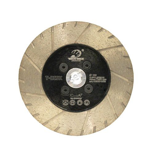 Диск Турбошлифовальный гранит д.125х2,8хМ14 T-Disk TECH-NICK