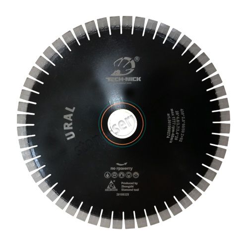 Сегментный диск URAL д.380х60/50х2,4 (h-20)