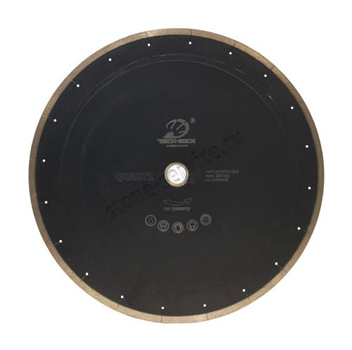 Алмазный диск QUARTZ д.400х32/25,4 (2,6*10 мм) по материалам, содержащим кварц, TNK