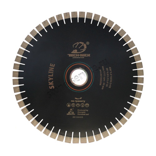 Сегментный диск TNK SKYLINE д.430*2.8*60/50 (20*4.0/3.4*20)