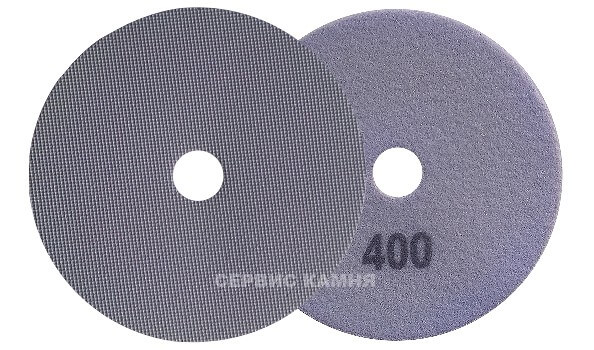 Алмазный гибкий шлифовальный круг SORMA 1-DIA MX H15 QRS 100x1,5 dry №400 (Италия)
