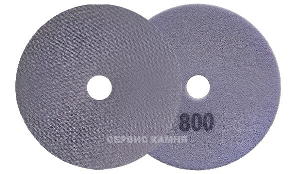 Алмазный гибкий шлифовальный круг SORMA 1-DIA MX H15 QRS 100x1,5 dry №800 (Италия)