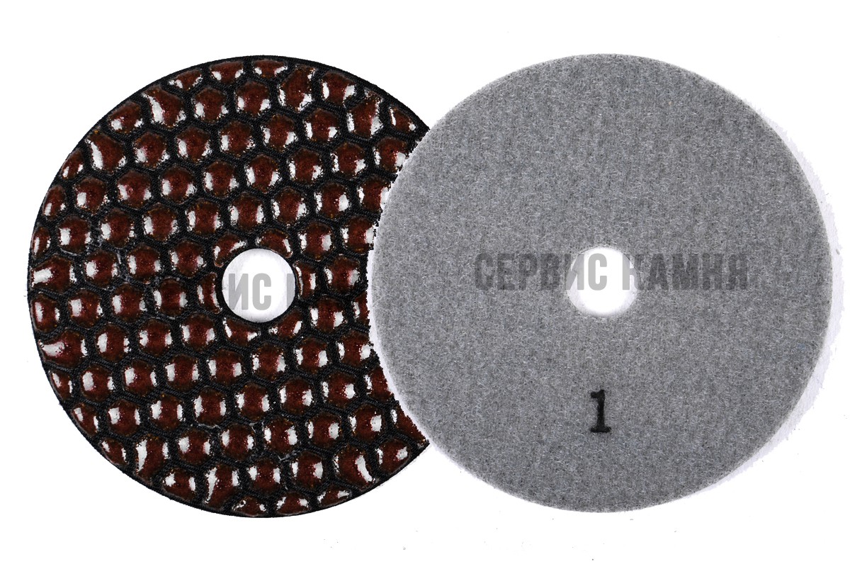 Алмазный гибкий шлифовальный круг JA 100х3,5 dry №1 (Китай)