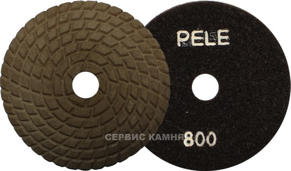 Алмазный гибкий шлифовальный круг PELE премиум 100x3,5 dry №800 (Китай)