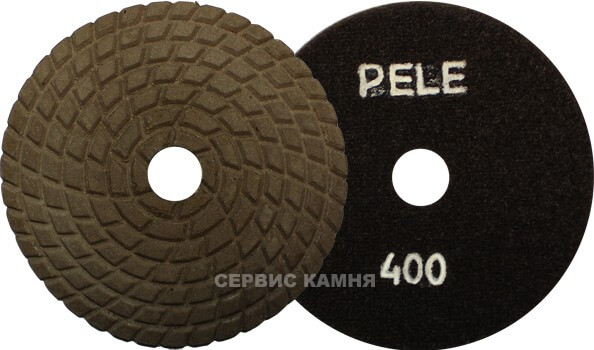 Алмазный гибкий шлифовальный круг PELE премиум 100x3,5 dry №400 (Украина)