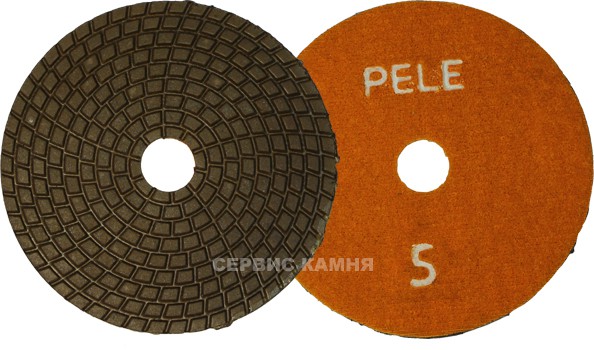 Алмазный гибкий шлифовальный круг PELE ТИП В  100x3,5 dry №5 (Украина)