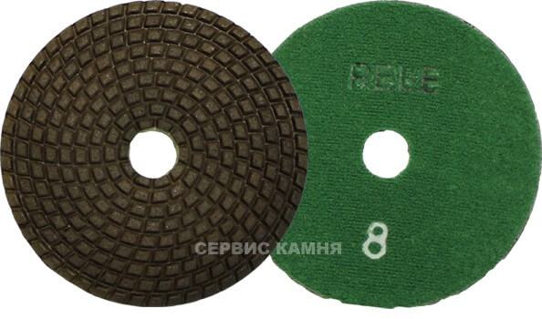 Алмазный гибкий шлифовальный диск PELE D80x3,5 dry №8 (Украина)