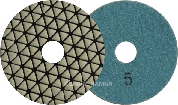 Алмазный гибкий шлифовальный диск DY 5 step 100x4,0 dry №5 (Китай)