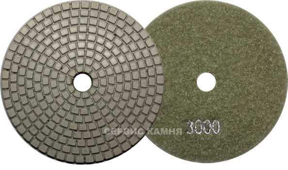 Алмазный гибкий шлифовальный диск EASY LINE BIEGE 100x4,0 dry №3000 (Китай)
