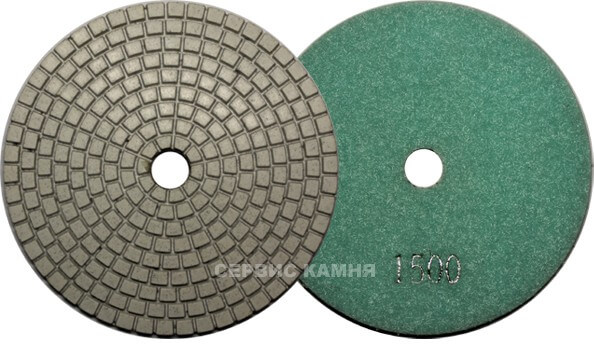 Алмазный гибкий шлифовальный диск EASY LINE BIEGE 100x4,0 dry №1500 (Китай)