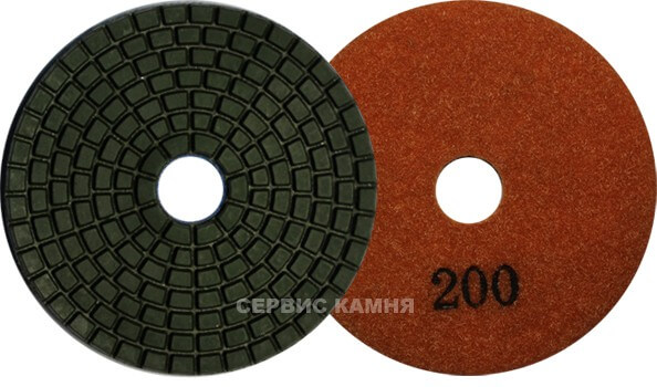 Алмазный гибкий шлифовальный круг NG  A  100x3 wet №200 (Китай)