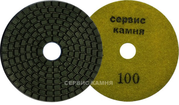 Алмазный гибкий шлифовальный круг NG  A  100x3 wet №100 (Китай)