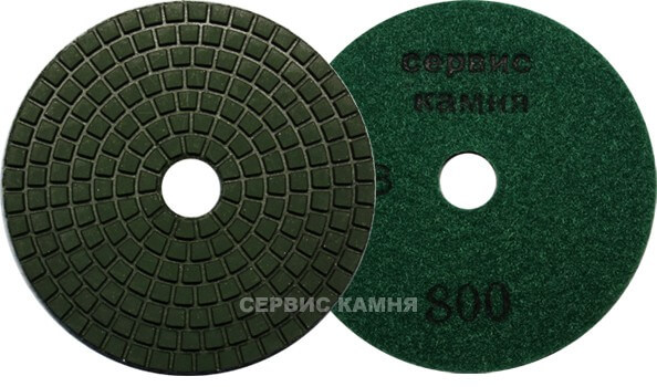 Алмазный гибкий шлифовальный круг NG тип B 100x2,5 №800 wet (Китай)