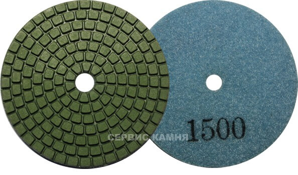 Алмазный гибкий шлифовальный круг NG тип А wet 80x2,2 №1500 (Китай)