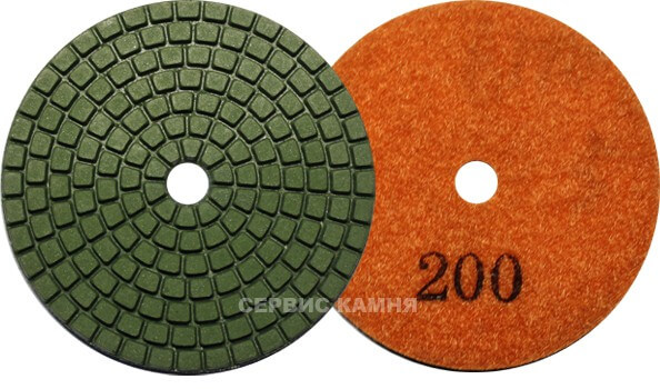 Алмазный гибкий шлифовальный круг NG тип А wet 80x2,2 №200 (Китай)