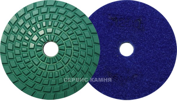 Алмазный гибкий шлифовальный круг ЧВС 100x5 wet №1200 (Украина)