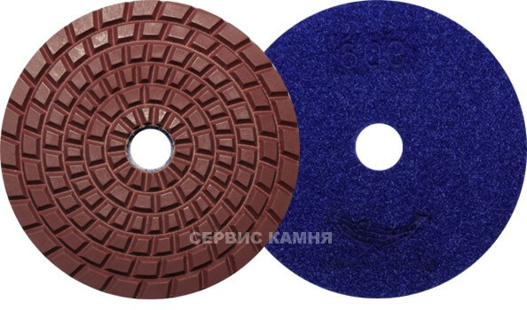 Алмазный гибкий шлифовальный круг ЧВС 100x5 wet №800 (Украина)