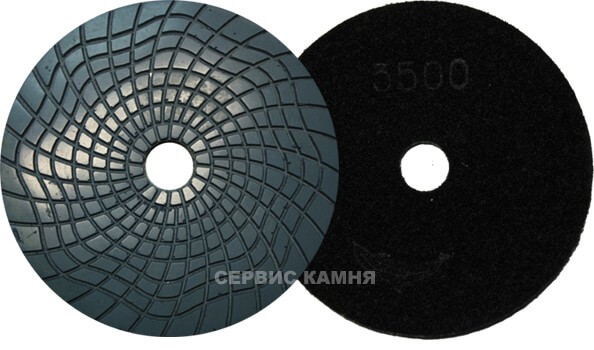 Алмазный гибкий шлифовальный круг ЧНС 100x3 №3500 (Украина)