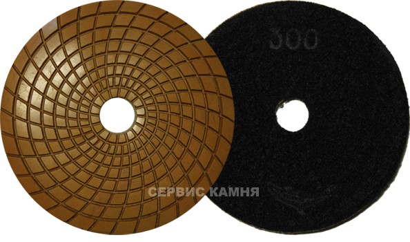 Алмазный гибкий шлифовальный круг ЧНС 100x3 №300 (Украина)