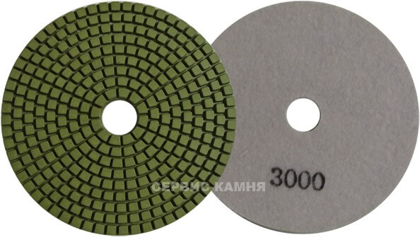 Алмазный гибкий шлифовальный круг JA standard 100x3.5 wet №3000 (Китай)