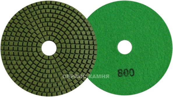 Алмазный гибкий шлифовальный круг JA standard 100x3.5 wet №800 (Китай)