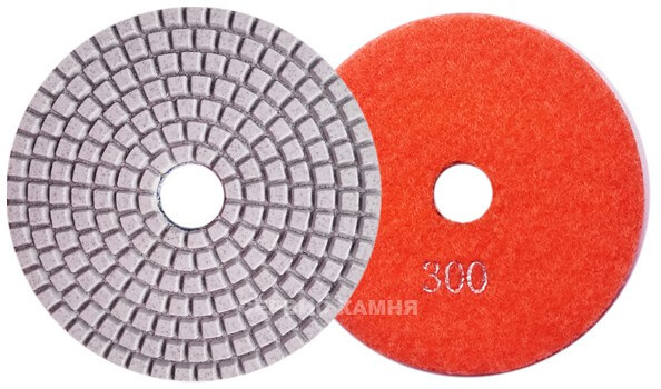 Алмазный гибкий шлифовальный круг ST0201-E1 eco 100x4 wet №300 (Китай)