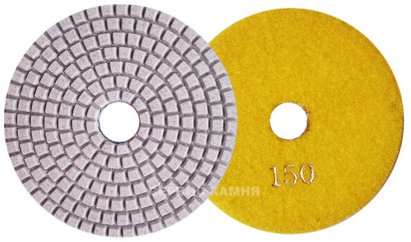 Алмазный гибкий шлифовальный круг ST0201-E1 eco 100x4 wet №150 (Китай)