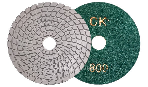 Алмазный гибкий шлифовальный круг FEIYAN белые 100x3,5 wet №800 (Китай)