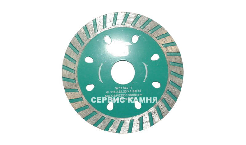 Алмазный диск по граниту FEIYAN G-1 115x2,2x14x22,2 турбо (Китай)