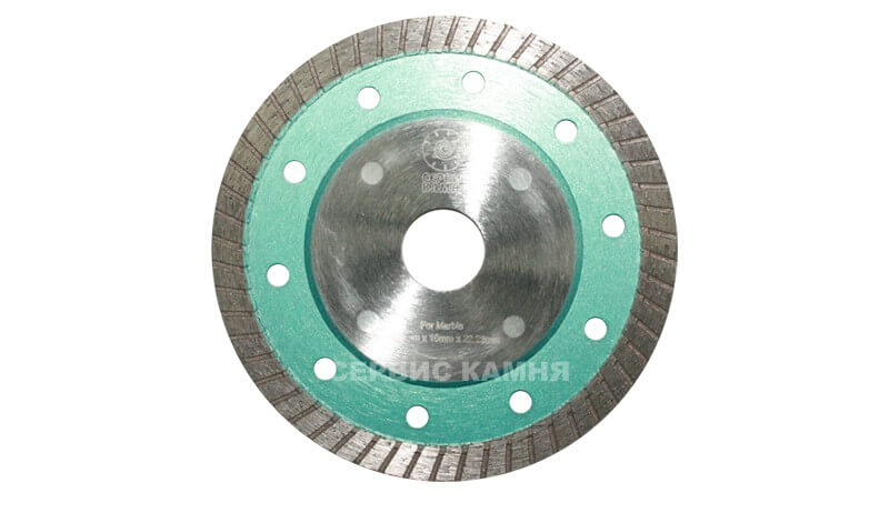 Алмазный диск по граниту WK 115x1,4x11x22,2 турбо с усиленным центром (Китай)