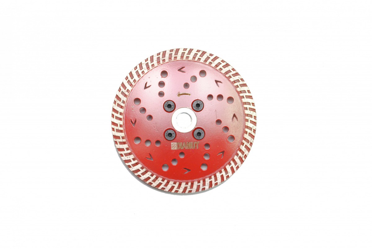 Алмазный диск по граниту DIAMUT 125x2,1x10xМ14 турбо (Италия)
