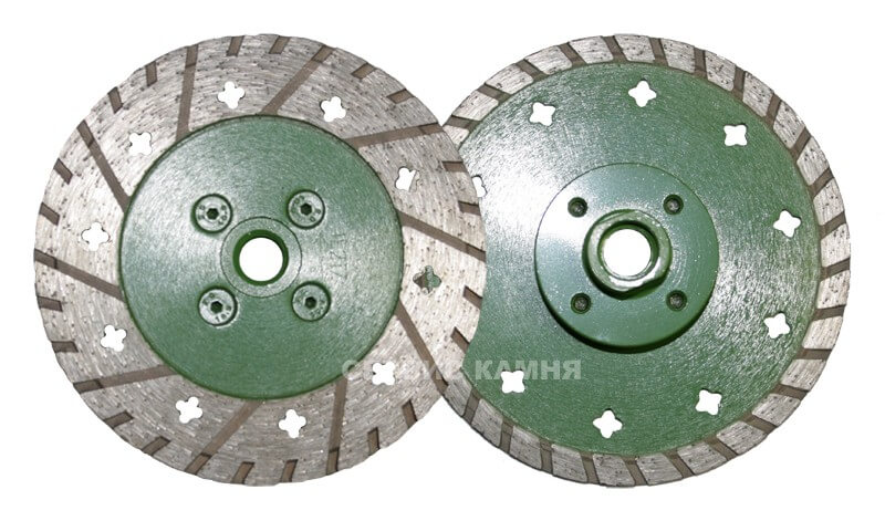 Алмазный диск по граниту GREEN LINE R44406CGF 125x3x25xМ14 мульти (Китай)