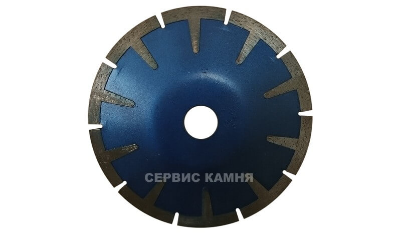 Алмазный криволинейный диск по граниту Сервис Камня RHSP06027 150x4,3x9,4x22,2 (Китай)
