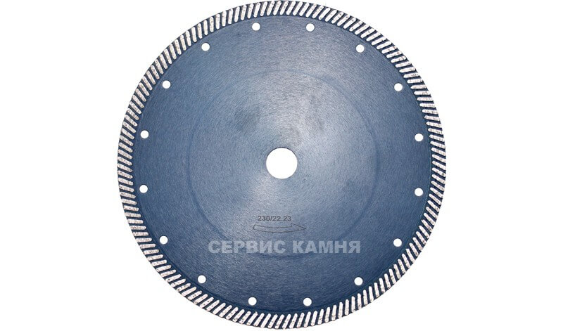 Алмазный диск по граниту VICTORY 230x3,5x11,2x22,2 турбо (Корея)