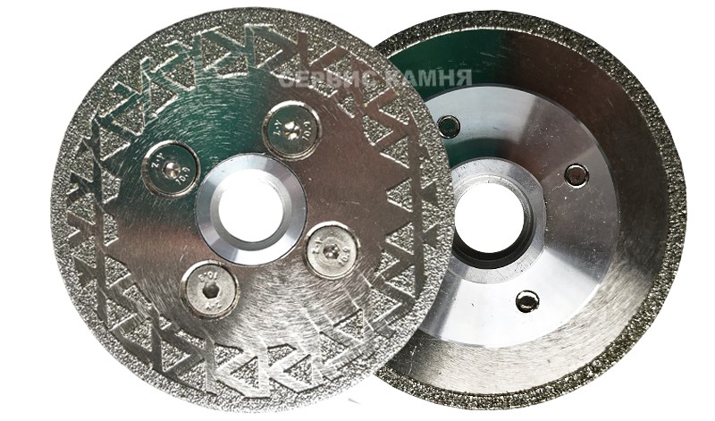 Алмазный диск по мрамору GSK кобра 80х2,3х3,0хМ14 Гальв. мульти одностор. (Китай)